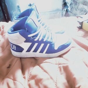 adidas Kids Pokémon High-Top Sneakers Blue N White Will Trade For Jordans Size 7